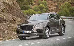 Cars wallpapers Bentley Bentayga Diesel (Dark Cashmere) - 2016