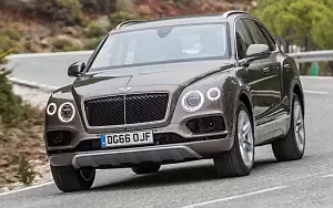 Cars wallpapers Bentley Bentayga Diesel (Dark Cashmere) - 2016