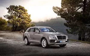 Cars wallpapers Bentley Bentayga Diesel (Dark Cashmere) - 2016