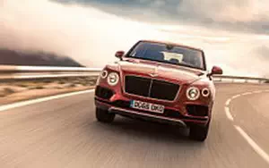 Cars wallpapers Bentley Bentayga Diesel (Rubino Red) - 2016