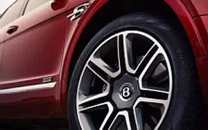 Cars wallpapers Bentley Bentayga Diesel (Rubino Red) - 2016