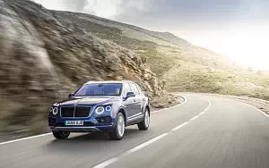 Cars wallpapers Bentley Bentayga Diesel (Sequin Blue) - 2016