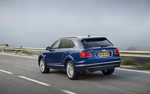 Cars wallpapers Bentley Bentayga Diesel (Sequin Blue) - 2016
