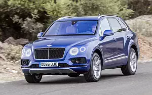 Cars wallpapers Bentley Bentayga Diesel (Sequin Blue) - 2016