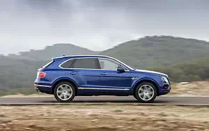 Cars wallpapers Bentley Bentayga Diesel (Sequin Blue) - 2016