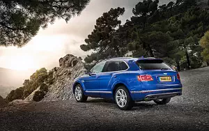 Cars wallpapers Bentley Bentayga Diesel (Sequin Blue) - 2016