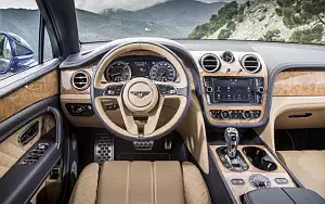 Cars wallpapers Bentley Bentayga Diesel (Sequin Blue) - 2016
