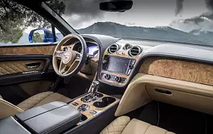 Cars wallpapers Bentley Bentayga Diesel (Sequin Blue) - 2016