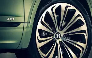 Cars wallpapers Bentley Bentayga V8 (Alpine Green) - 2020