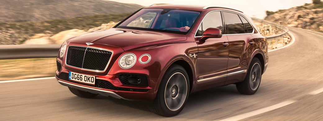 Cars wallpapers Bentley Bentayga Diesel (Rubino Red) - 2016 - Car wallpapers