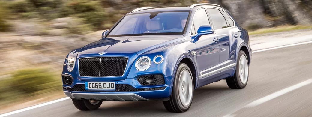 Cars wallpapers Bentley Bentayga Diesel (Sequin Blue) - 2016 - Car wallpapers