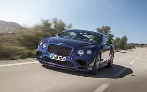 Cars wallpapers Bentley Continental Supersports (Moroccan Blue) - 2017