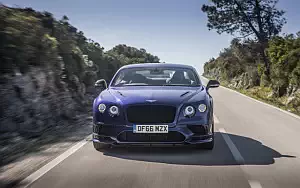 Cars wallpapers Bentley Continental Supersports (Moroccan Blue) - 2017