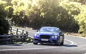 Cars wallpapers Bentley Continental Supersports (Moroccan Blue) - 2017