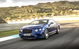 Cars wallpapers Bentley Continental Supersports (Moroccan Blue) - 2017