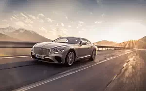 Cars wallpapers Bentley Continental GT (Extreme Silver) - 2018