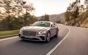 Cars wallpapers Bentley Continental GT (Extreme Silver) - 2018