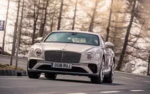 Cars wallpapers Bentley Continental GT (Extreme Silver) - 2018
