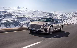 Cars wallpapers Bentley Continental GT (Extreme Silver) - 2018