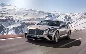 Cars wallpapers Bentley Continental GT (Extreme Silver) - 2018