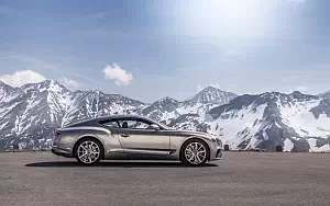 Cars wallpapers Bentley Continental GT (Extreme Silver) - 2018