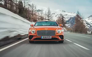 Cars wallpapers Bentley Continental GT (Orange Flame) - 2018