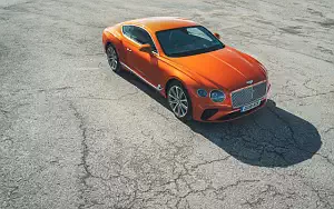 Cars wallpapers Bentley Continental GT (Orange Flame) - 2018