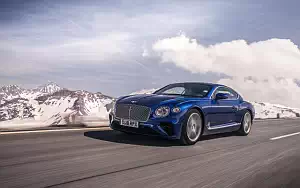 Cars wallpapers Bentley Continental GT (Sequin Blue) - 2018