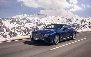 Cars wallpapers Bentley Continental GT (Sequin Blue) - 2018