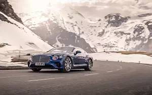 Cars wallpapers Bentley Continental GT (Sequin Blue) - 2018