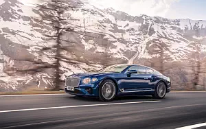 Cars wallpapers Bentley Continental GT (Sequin Blue) - 2018