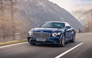 Cars wallpapers Bentley Continental GT (Sequin Blue) - 2018