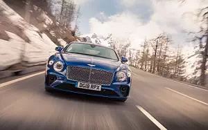 Cars wallpapers Bentley Continental GT (Sequin Blue) - 2018