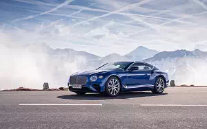 Cars wallpapers Bentley Continental GT (Sequin Blue) - 2018