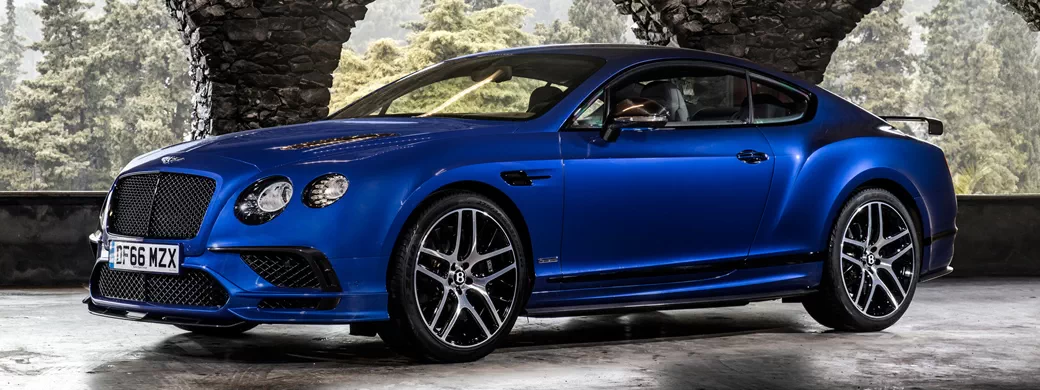 Cars wallpapers Bentley Continental Supersports (Moroccan Blue) - 2017 - Car wallpapers
