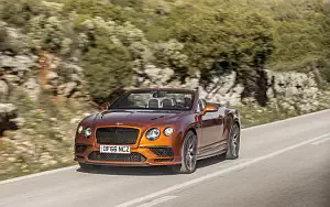 Cars wallpapers Bentley Continental Supersports Convertible (Orange Flame) - 2017