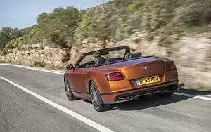 Cars wallpapers Bentley Continental Supersports Convertible (Orange Flame) - 2017