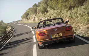 Cars wallpapers Bentley Continental Supersports Convertible (Orange Flame) - 2017