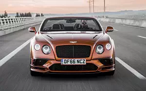 Cars wallpapers Bentley Continental Supersports Convertible (Orange Flame) - 2017