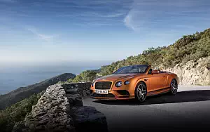 Cars wallpapers Bentley Continental Supersports Convertible (Orange Flame) - 2017
