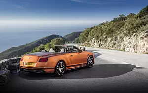 Cars wallpapers Bentley Continental Supersports Convertible (Orange Flame) - 2017