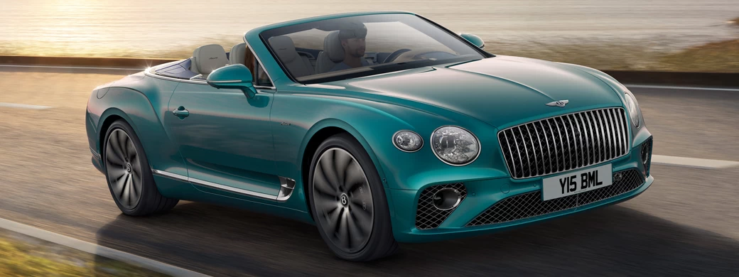 Cars desktop wallpapers Bentley Continental GT Convertible Azure - 2023 - Car wallpapers