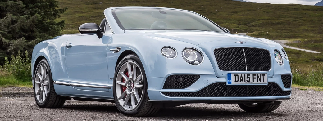 Cars wallpapers Bentley Continental GT V8 S Convertible UK-spec - 2015 - Car wallpapers