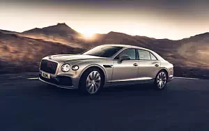 Cars wallpapers Bentley Flying Spur Blackline (White Sand) - 2019