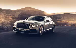 Cars wallpapers Bentley Flying Spur Blackline (White Sand) - 2019