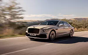 Cars wallpapers Bentley Flying Spur Blackline (White Sand) - 2019