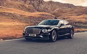 Cars wallpapers Bentley Flying Spur (Dark Sapphire) - 2019