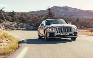 Cars wallpapers Bentley Flying Spur (Extreme Silver) - 2019