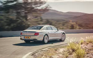 Cars wallpapers Bentley Flying Spur (Extreme Silver) - 2019