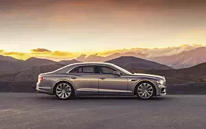 Cars wallpapers Bentley Flying Spur (Extreme Silver) - 2019